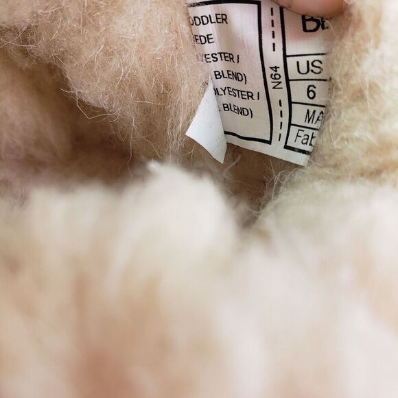 Bearpaw Haley Baby Toddler Girls Size 6 Pink Suede Pull On Wool Blend Boots - Picture 11 of 11